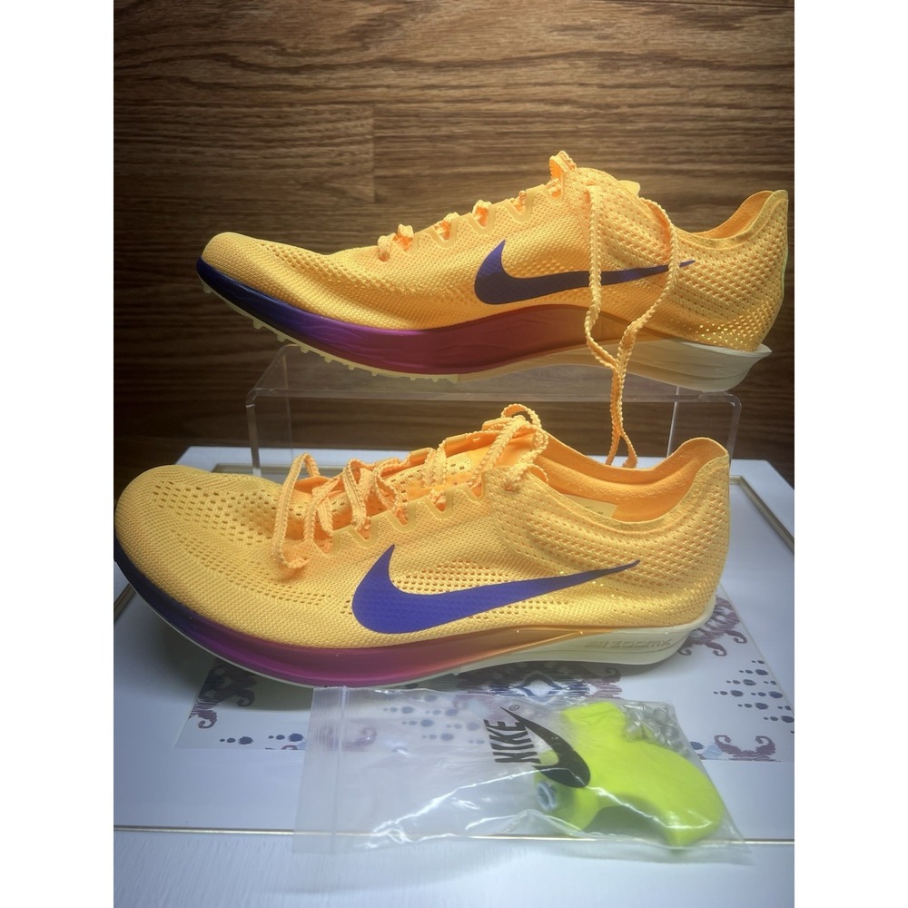 Men's Size 8.5 - Nike ZoomX Dragonfly 2 Track Spikes Citron Pulse FD8413-800 NEW